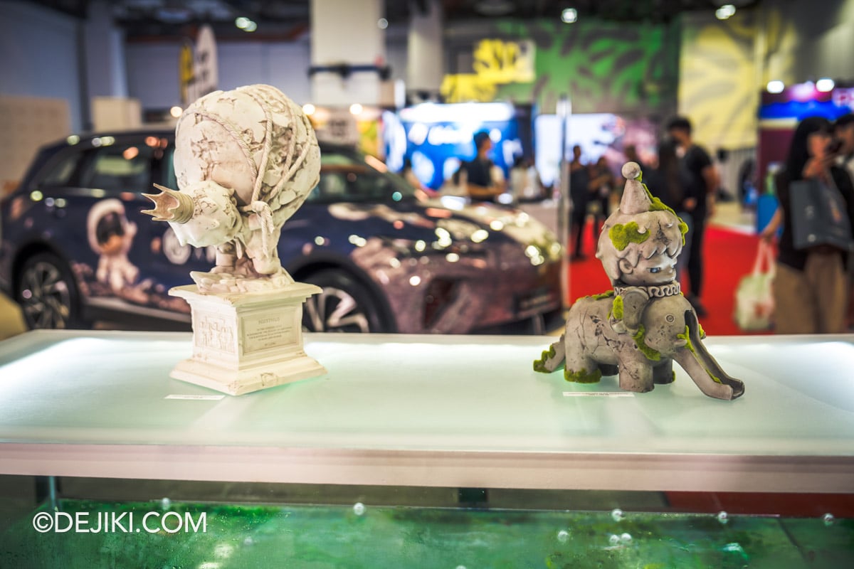 POP TOY SHOW 2026 Singapore 13 HIRONO Hisyphus and Hirono Elephant Slide sculpture exclusives