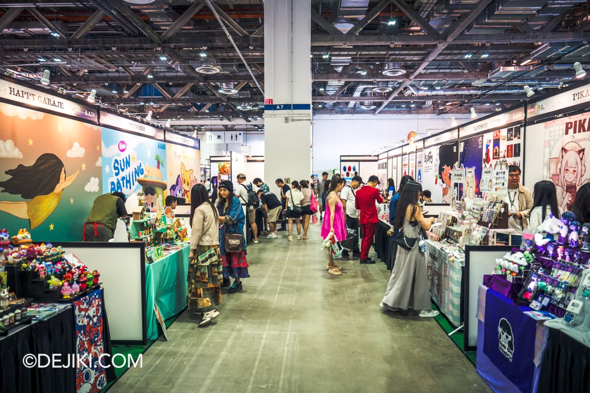 POP TOY SHOW 2026 Singapore 19 Artist Avenue wide shot