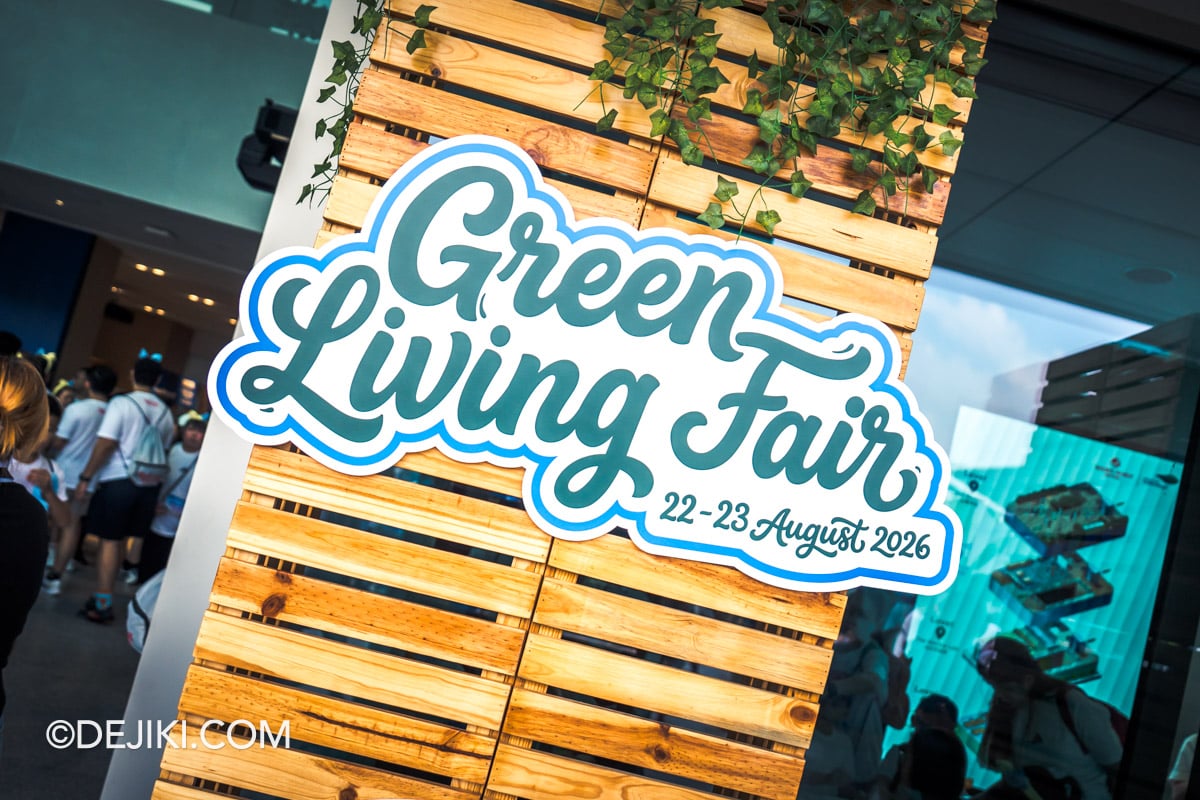 RWS Cares Festival Green Living Fair 21 Eco Friendly Vendor Booths at Research and Learning Centre entrance