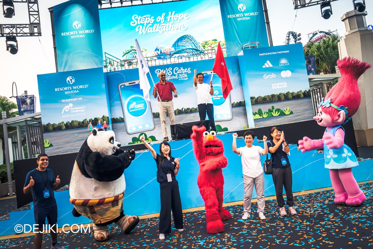 RWS Cares Festival Steps of Hope Walkathon 00 Hero Launch Moment and Flag off at Universal Studios Singapore