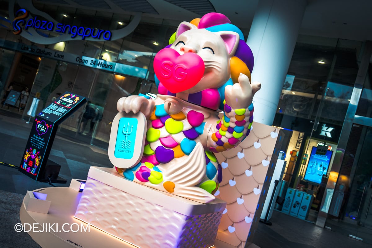 Singapore Night Festival 2026 - 21 THE BLOOMING HEARTS FORTUNE MERLION by UNIPLAY at Plaza Singapura Singapore Night Festival 2026 21 THE BLOOMING HEARTS FORTUNE MERLION by UNIPLAY at Plaza Singapura
