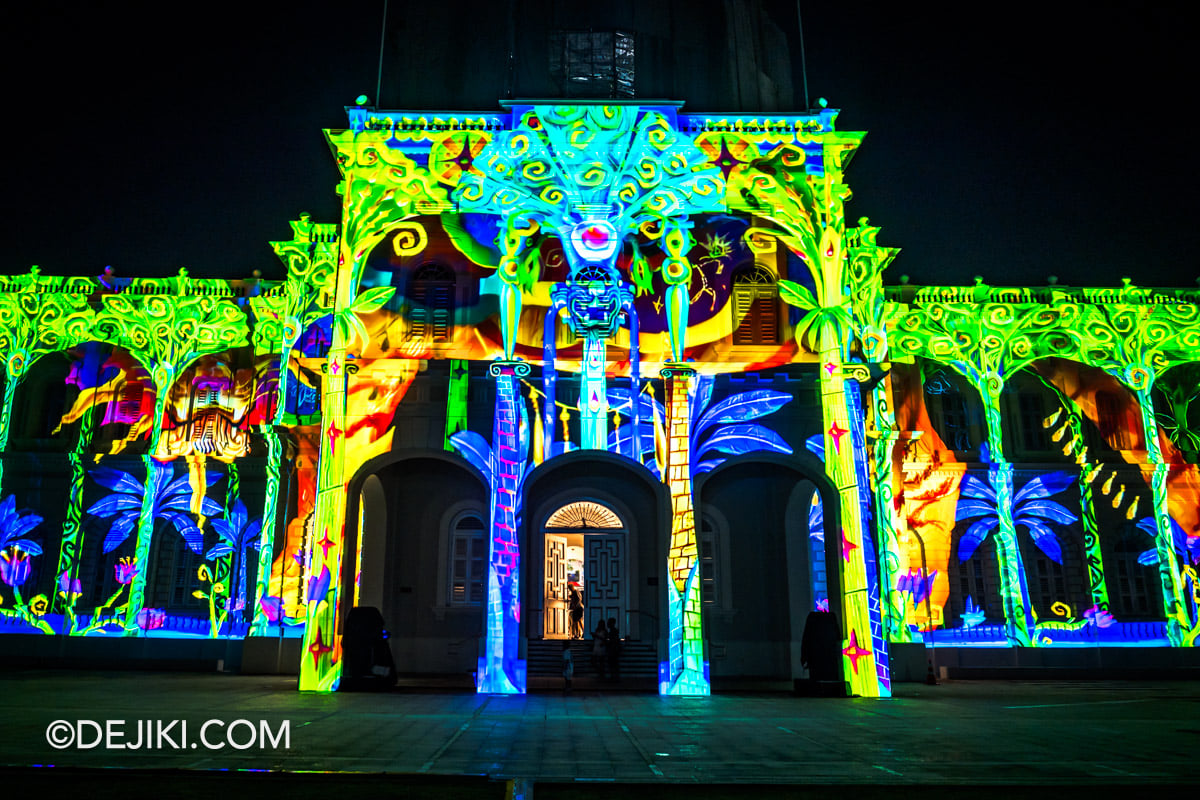 Singapore Night Festival 2026 Hero Tales of Earth and Sea by The Fox The Folks at National Museum of Singapore