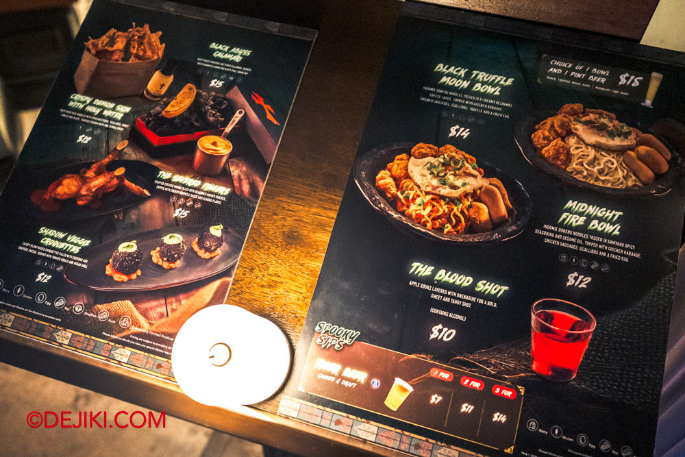 USS HHN14 Halloween Horror Nights 14 Food and Drinks showcase at KTs Grill Updated USS HHN14 Halloween Horror Nights 14 Food and Drinks showcase at KTs Grill Updated