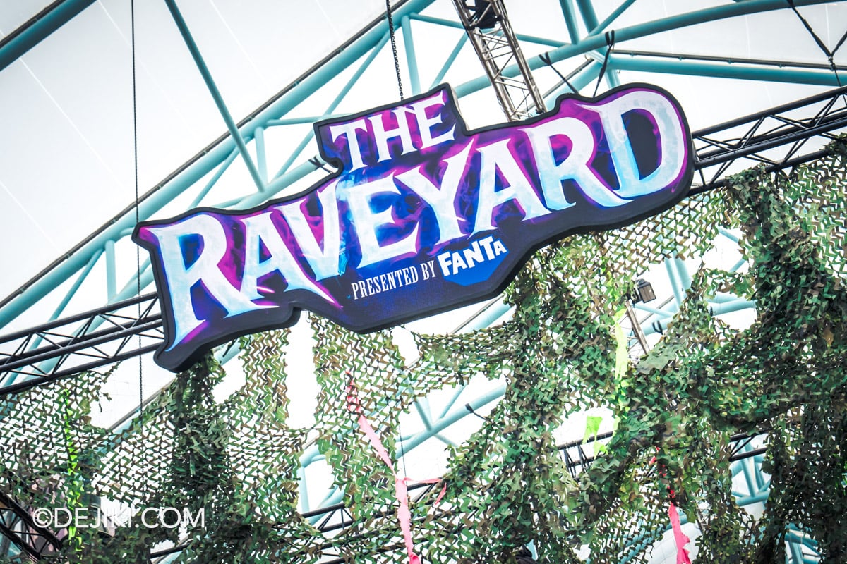 USS Halloween Horror Nights 14 Before Dark Feature The Raveyard scare zone at New York marquee