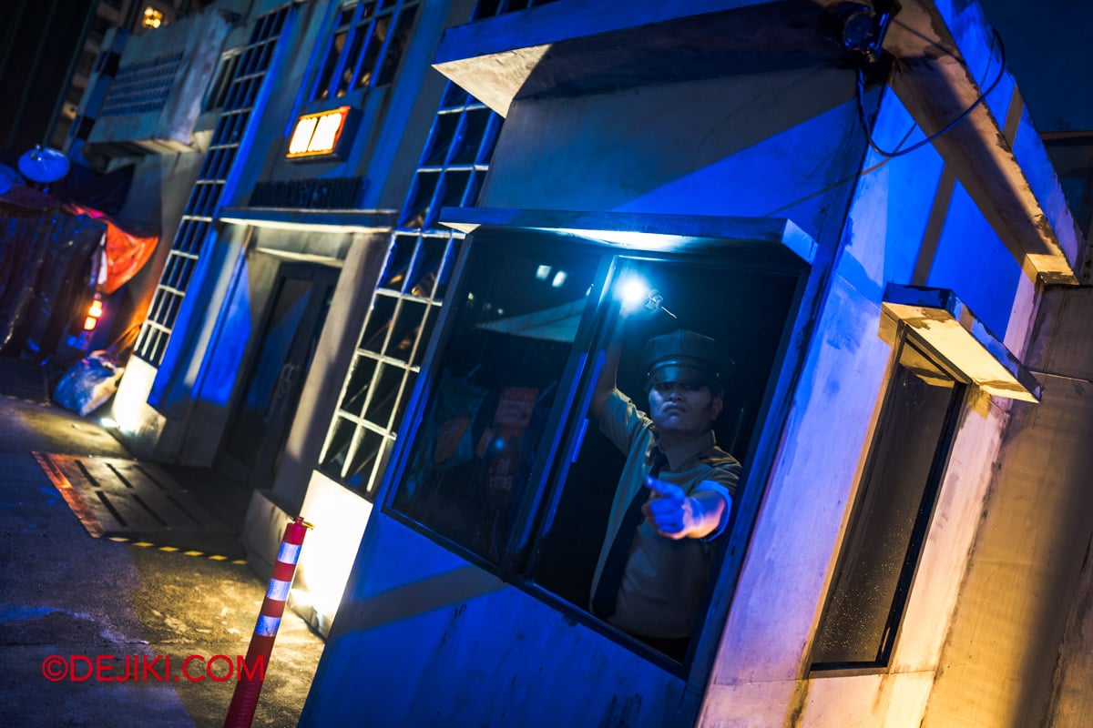 USS Halloween Horror Nights 14 - HHN14 haunted house Singapores Most Haunted ON AIR 0 house facade security guard USS Halloween Horror Nights 14 HHN14 haunted house Singapores Most Haunted ON AIR 0 house facade security guard