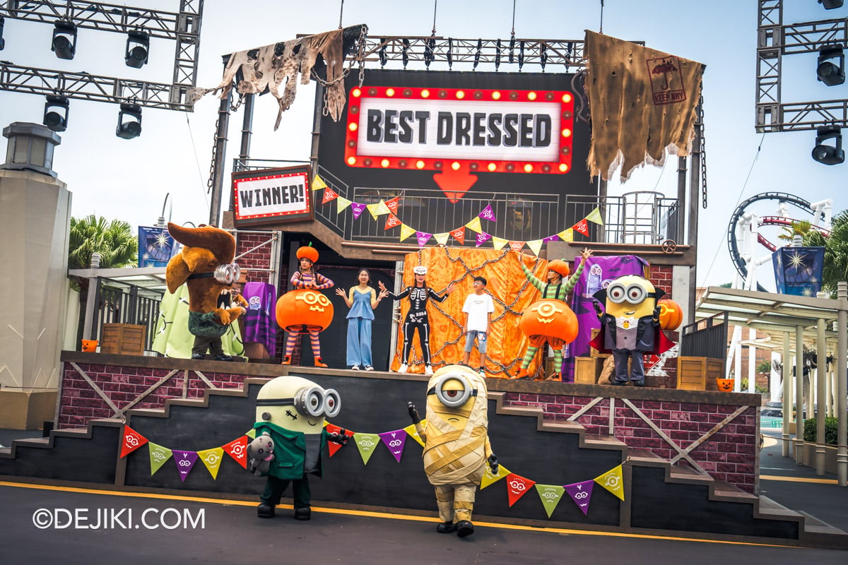 Universal Studios Singapore Day Halloween Trick or Thrills 2026 Belloween Ball Best Dressed on Stage