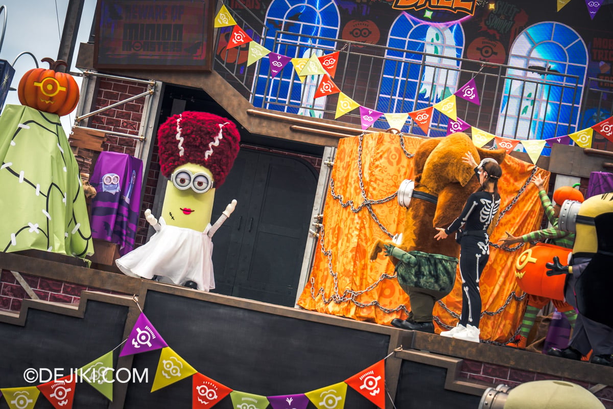 Universal Studios Singapore Day Halloween Trick or Thrills 2026 Belloween Ball Bride of Monster Bob unveiled