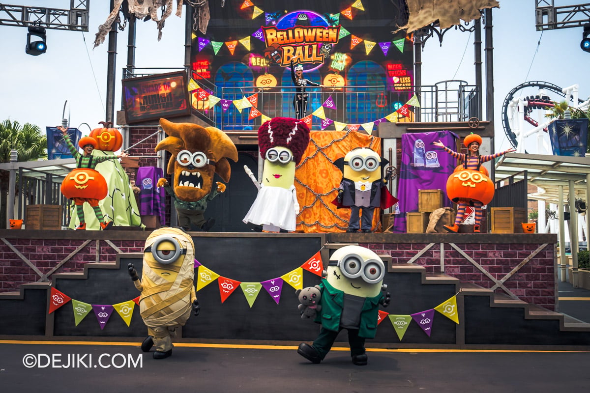 Universal Studios Singapore Day Halloween Trick or Thrills 2026 Belloween Ball Finale with Bello Nana