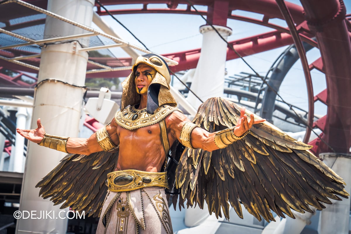 Universal Studios Singapore Day Halloween Trick or Thrills 2026 Egyptian Legends Ammukhet arrival