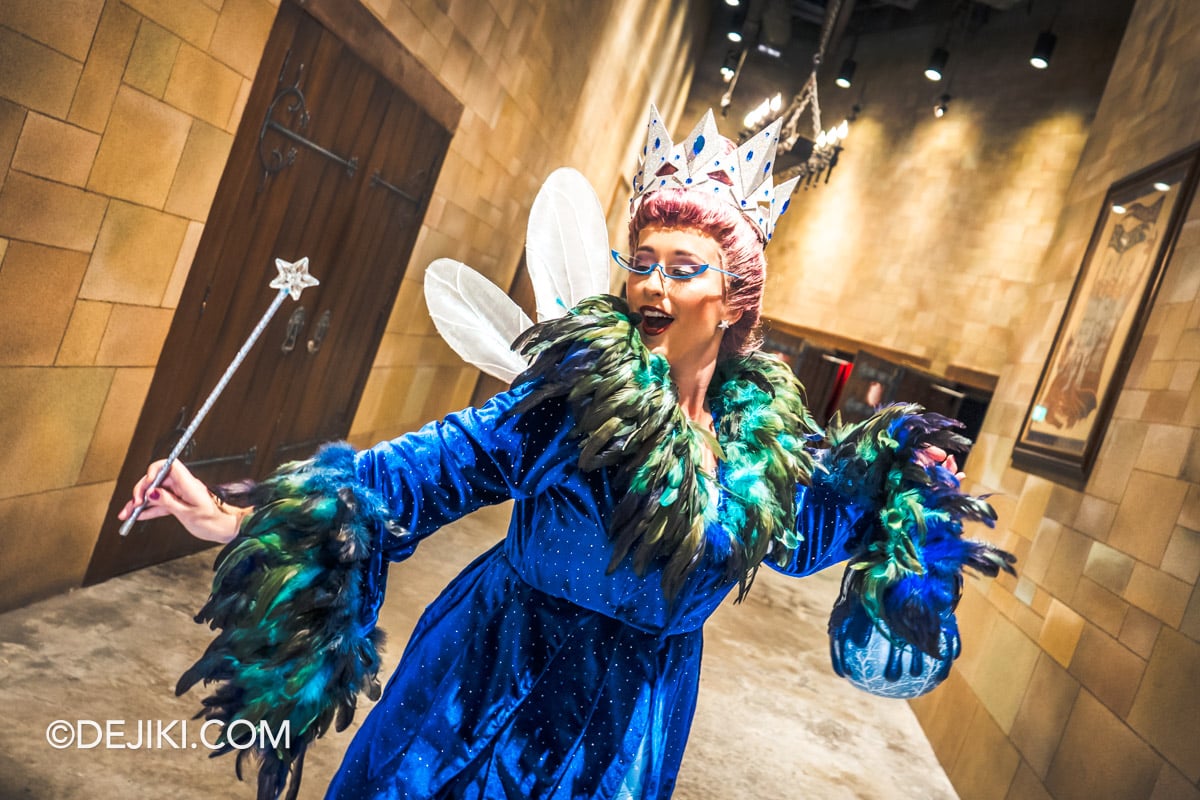 Universal Studios Singapore Day Halloween Trick or Thrills 2026 Fairy Godmother returns to USS with new outfit 2