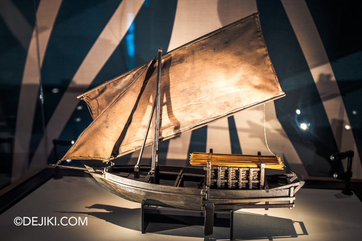 National Museum SG New Singapore History Gallery Reopening 2026 - 05 Fluid Beginnings Padewakang Model National Museum SG New Singapore History Gallery Reopening 2026 05 Fluid Beginnings Padewakang Model