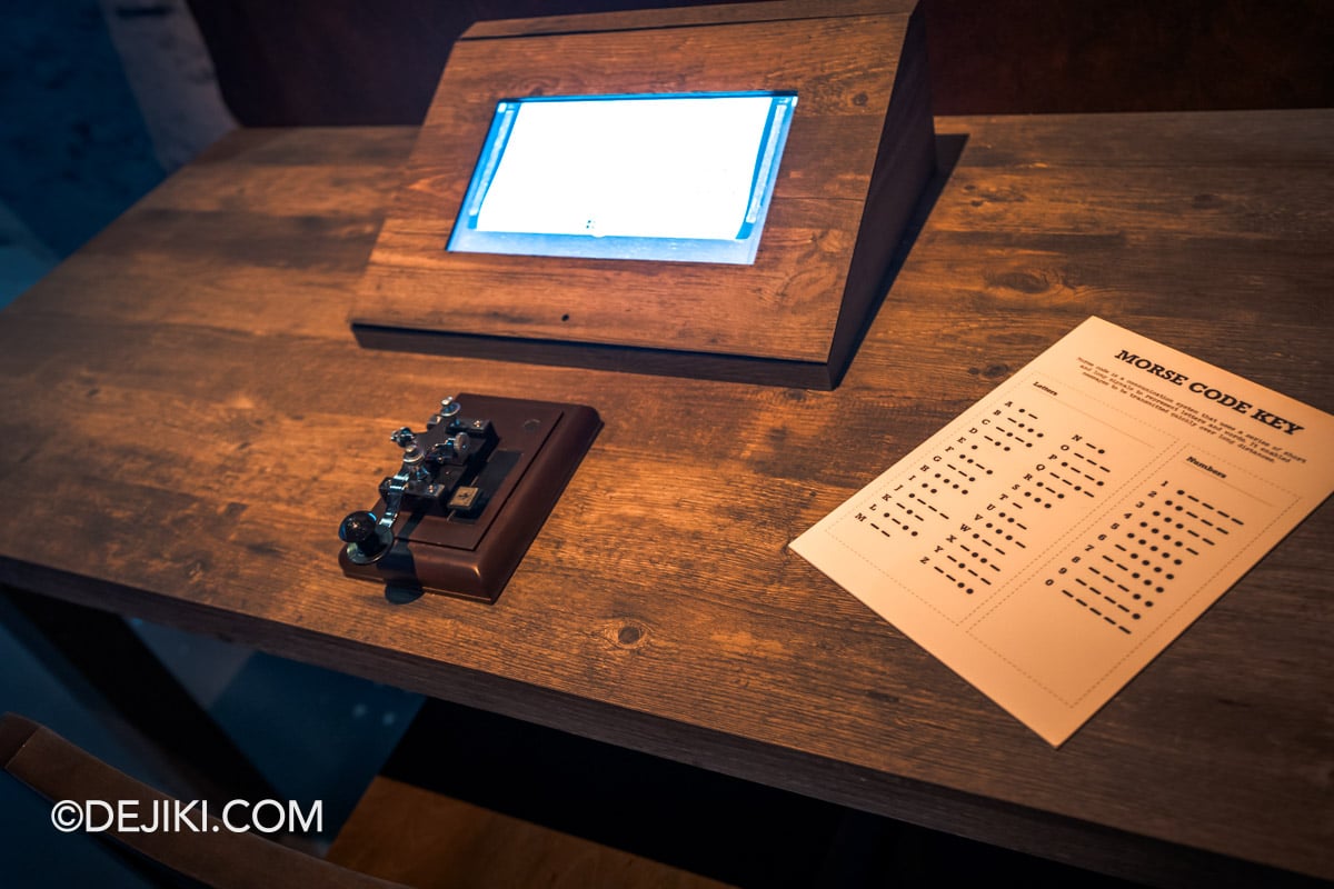 National Museum SG New Singapore History Gallery Reopening 2026 - 13 Fall of the Fortress Morse Code Station National Museum SG New Singapore History Gallery Reopening 2026 13 Fall of the Fortress Morse Code Station