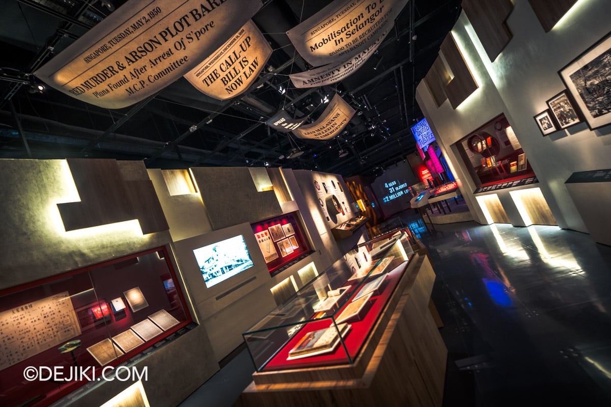 National Museum SG New Singapore History Gallery Reopening 2026 - 16 Towards a New Identity Newspaper Banners National Museum SG New Singapore History Gallery Reopening 2026 16 Towards a New Identity Newspaper Banners