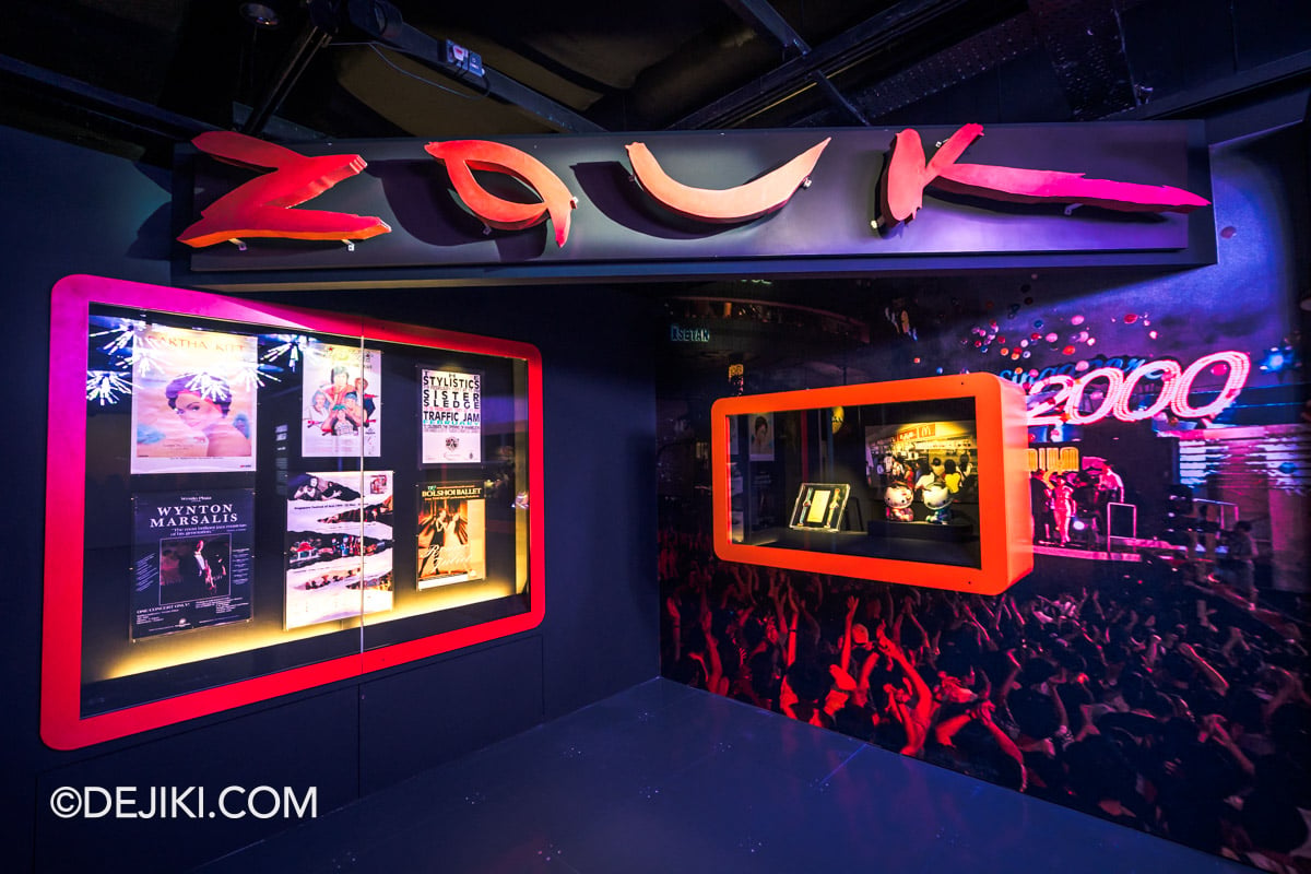 National Museum SG New Singapore History Gallery Reopening 2026 - 36 Being Singaporean Zouk Signage National Museum SG New Singapore History Gallery Reopening 2026 36 Being Singaporean Zouk Signage