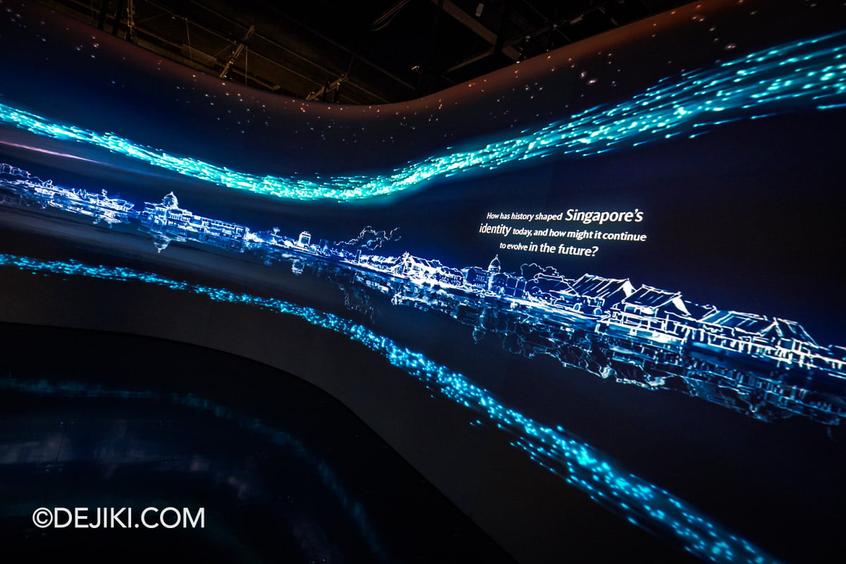National Museum SG New Singapore History Gallery Reopening 2026 - 41 Voices to the Future Projected River National Museum SG New Singapore History Gallery Reopening 2026 41 Voices to the Future Projected River