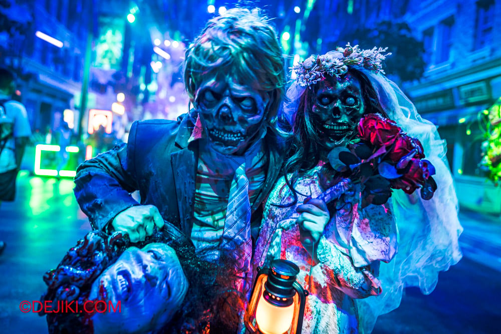 USS HHN14 The Raveyard Scare Zone Tour by Dejiki 09 ghostly bride and groom USS HHN14 The Raveyard Scare Zone Tour by Dejiki 09 ghostly bride and groom