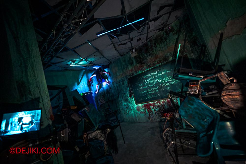 USS Halloween Horror Nights 14 Special Feature Haunted House Tour by Dejiki Singapore's Most Haunted On Air 06 studio four school establishing USS Halloween Horror Nights 14 Special Feature Haunted House Tour by Dejiki Singapores Most Haunted On Air 06 studio four school establishing