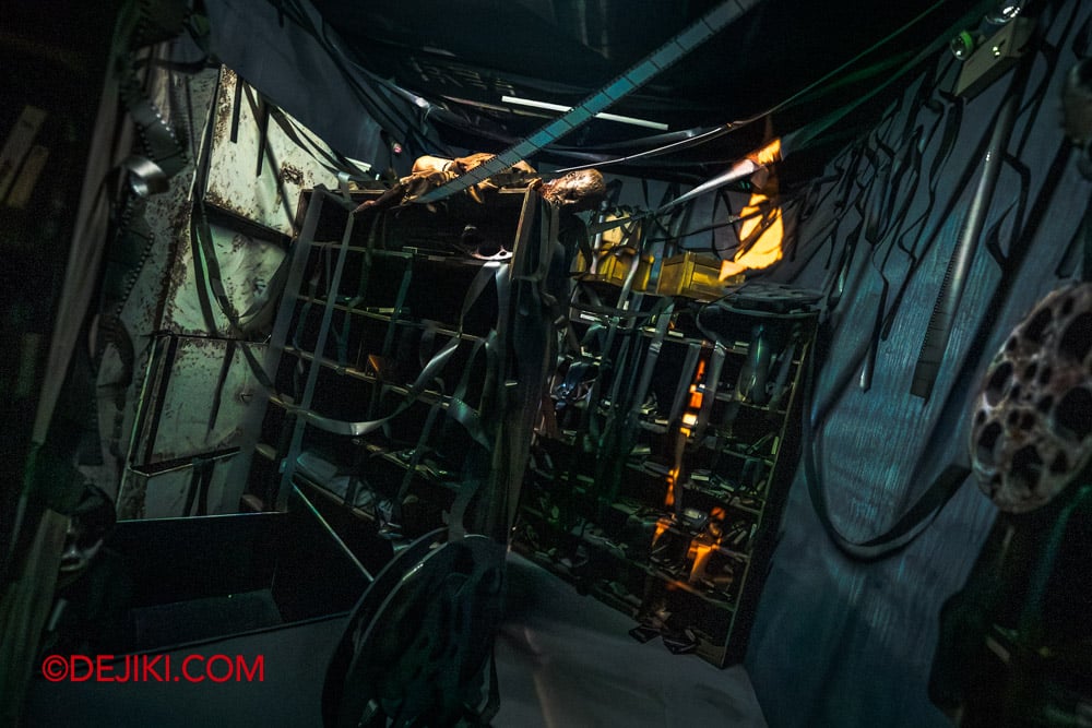 USS Halloween Horror Nights 14 Special Feature Haunted House Tour by Dejiki Singapore's Most Haunted On Air 19 film archive room reels USS Halloween Horror Nights 14 Special Feature Haunted House Tour by Dejiki Singapores Most Haunted On Air 19 film archive room reels